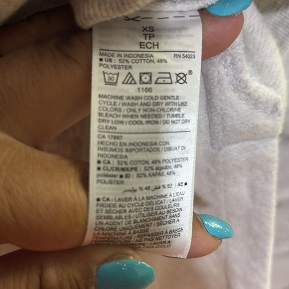 Old Navy Tunic Sweater, grey, SIZE XS, sweatshirt - Picture 6 of 7